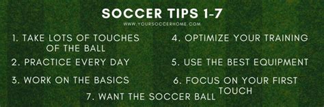 the best soccer tips.